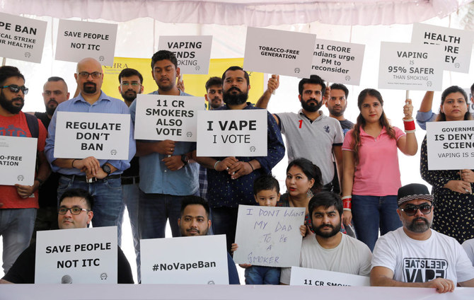 No vaping ban U-turn, says Indian official, as protests fizzle