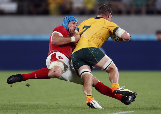 Wales hold off Australia to edge Rugby World Cup thriller