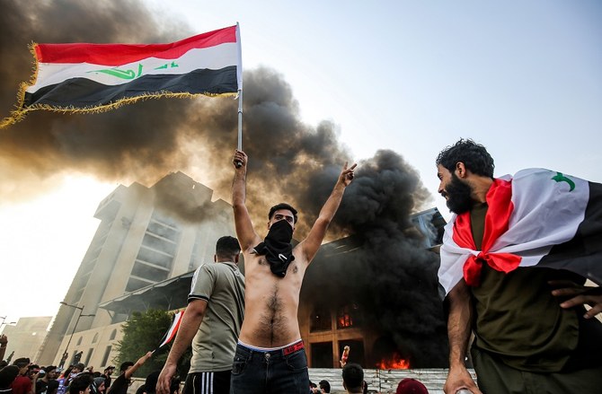 Third person dies as protests continue in Baghdad