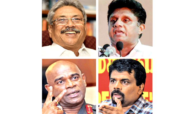 Tough fight predicted for four in Sri Lanka election