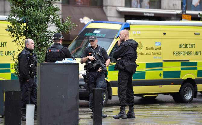 Manchester stabbings suspect arrested on terror charges