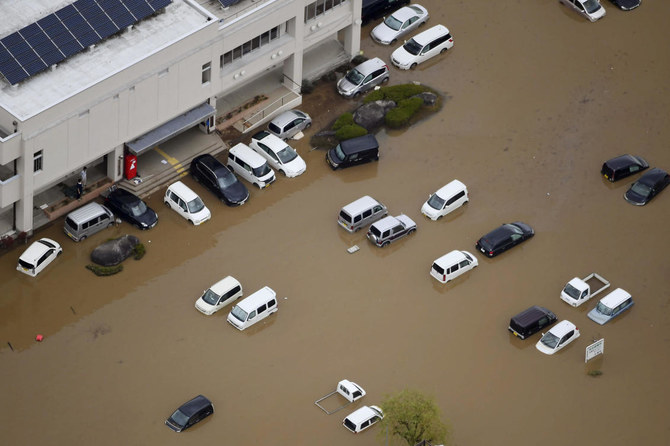 Japan storm victims felt worst was over, then floods came
