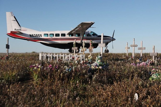 1 dead after plane landing on Alaska island went off runway