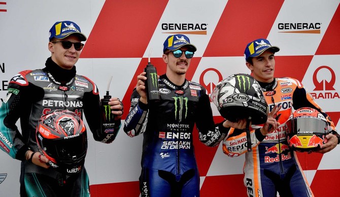 Marquez wins Australia MotoGP thriller as Vinales crashes