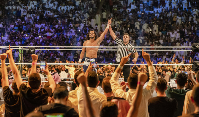 From fencing and football to the wrestling ring: the incredible rise of WWE’s first Saudi star