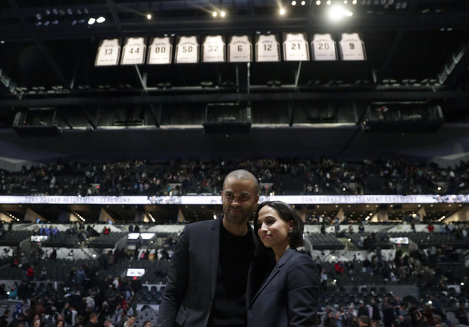 Spurs retire French NBA star Parker’s number in ceremony