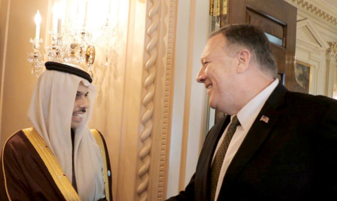 Saudi FM meets with US Secretary of State in Washington