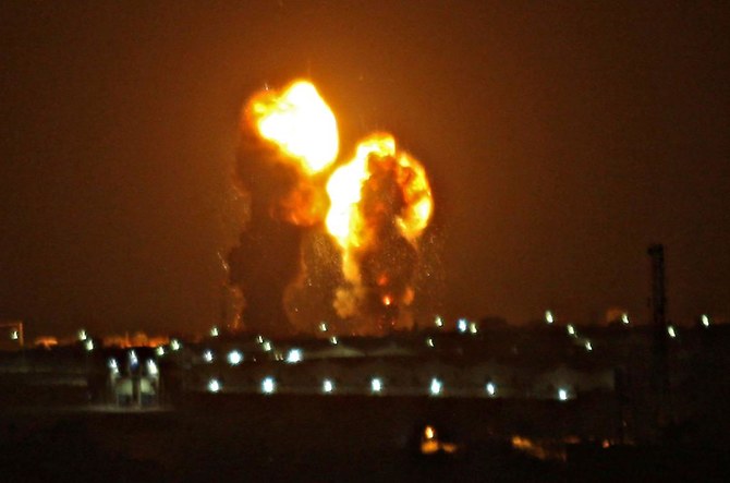 Israel strikes Hamas targets in Gaza after rocket fire