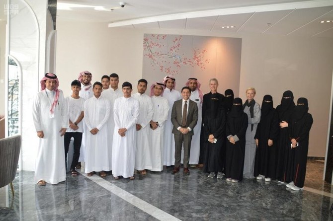CEO of Neom Saudi mega city project meets first group of scholarship students
