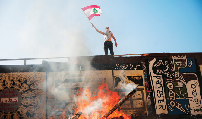 Lebanon protesters block MPs as street battles erupt