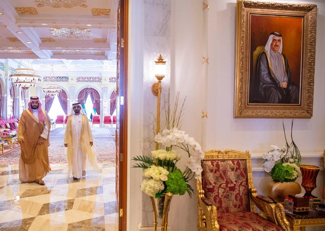Saudi Crown Prince Mohammed bin Salman meets Dubai ruler 