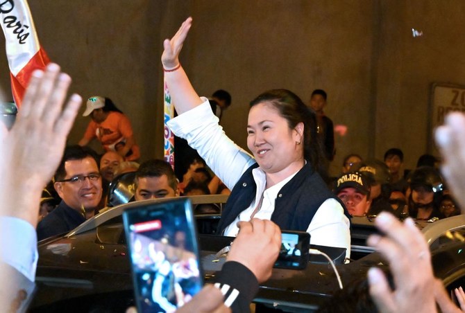 Peru’s Keiko Fujimori leaves prison after top court ruling