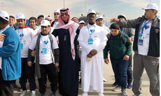 Saudi autistic youth treated to a day at Formula E races