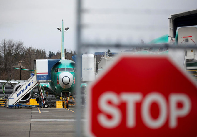 Boeing’s 737 crisis deepens as production stops for first time in two decades
