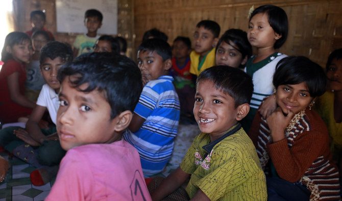 Most Rohingya children out of school
