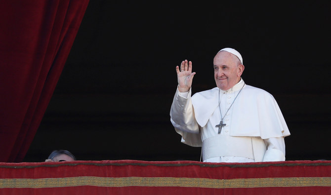 Pope prays for Middle East peace