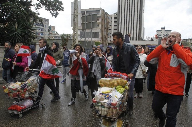 As poverty deepens, Lebanon protesters step in to help