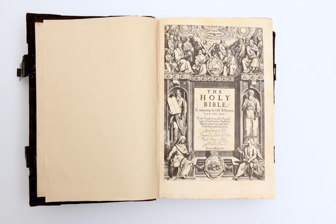 Rare first edition King James Bible to go on show at Riyadh’s King Faisal Center