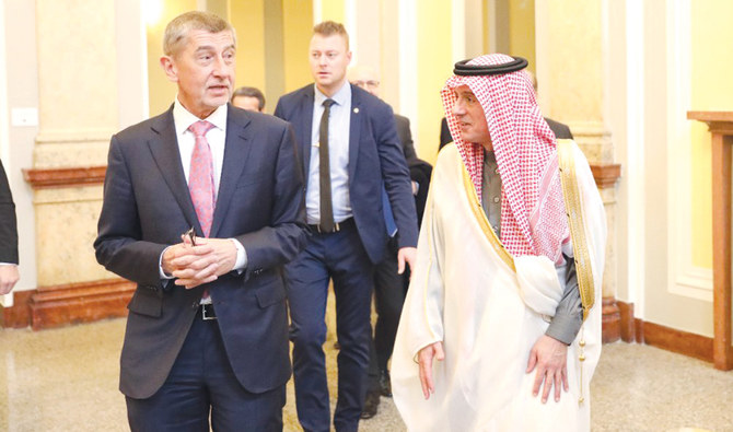 Saudi minister of foreign affairs meets Czech Prime Minister in Prague