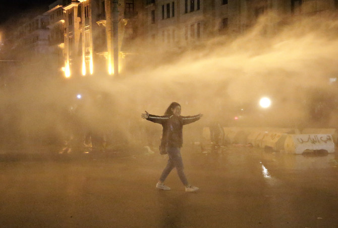 Protesters back on Beirut streets after overnight bid to storm parliament