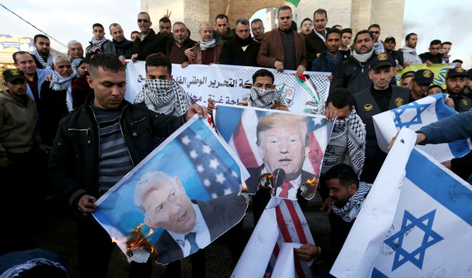 Palestinians consider next step in opposition to US plan