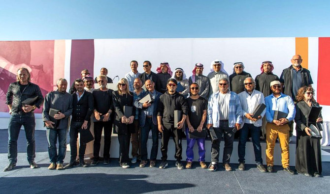 Saudi Culture Ministry honors artists at sculpture symposium