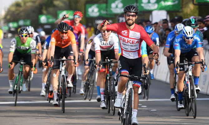 France’s Bouhanni takes Saudi Tour lead after penultimate stage