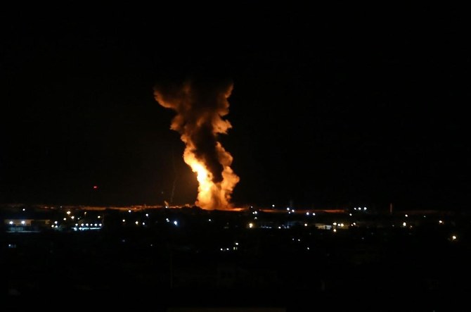 Israel attacks Hamas ‘terror targets’ after projectile fired from enclave
