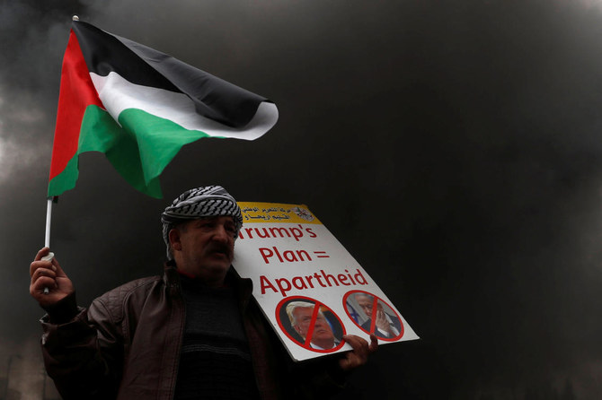 Palestinians rally against Trump plan amid struggle at UN