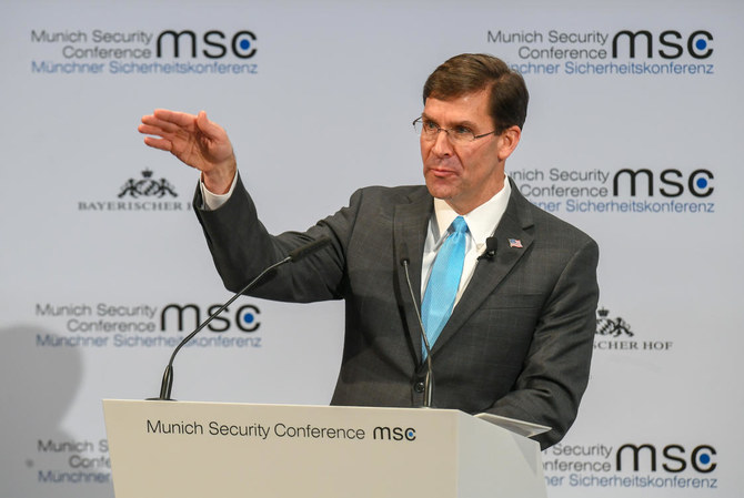 Esper says Taliban deal is promising but not without risk