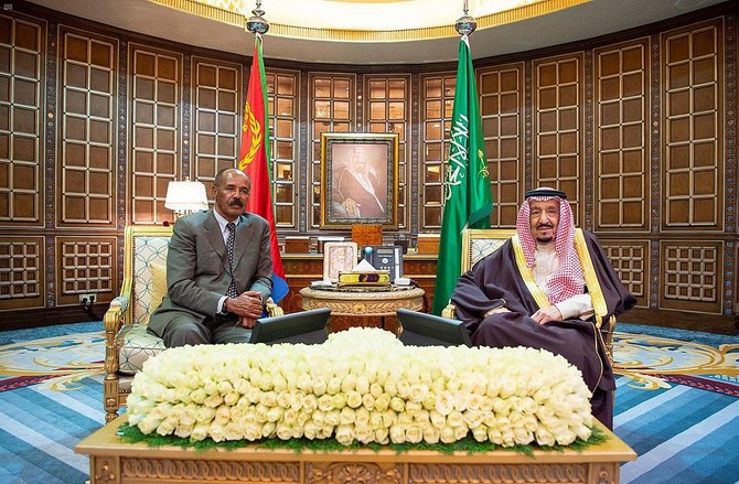 Saudi Arabia’s King Salman discusses Red Sea, Gulf of Aden security with Eritrean president