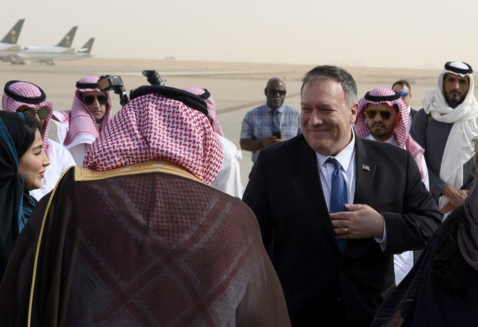 Pompeo in Saudi Arabia for talks on Iran 