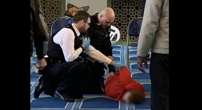UK police arrest man after stabbing at London Central Mosque