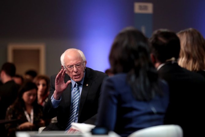 Rivals question front-runner Sanders’ electability at rowdy Democratic debate