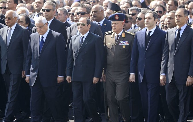 Egypt holds full-honors military funeral for Hosni Mubarak
