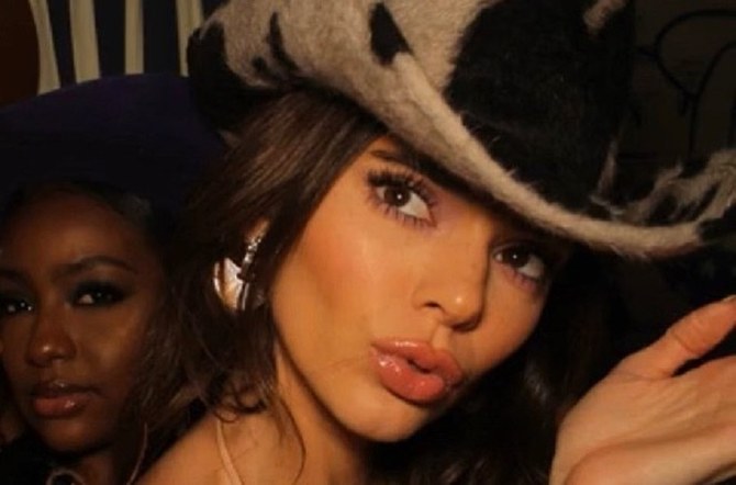 Kendall Jenner turns to Egyptian label for Wild West bash
