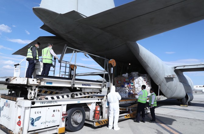 UAE sends supplies to aid Iran in coronavirus fight