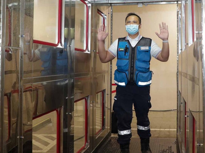 Dubai ambulance service launches ‘Self Sanitization Walk’ to protect paramedics