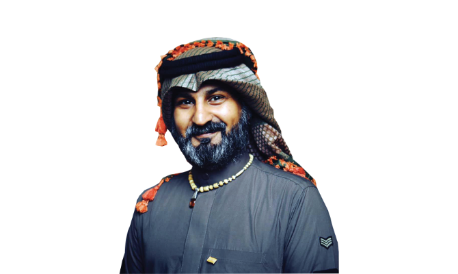 Awadh Al-Hamzani, general manager of camera company Qomra 