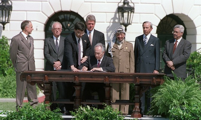 Oslo Accords’ peace promise