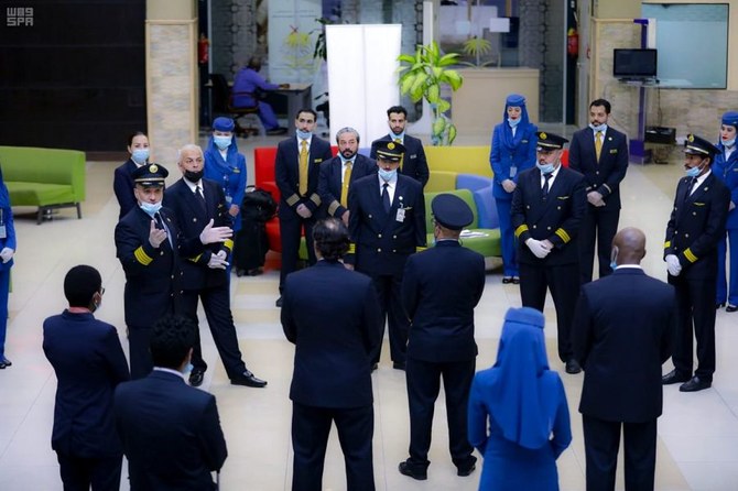 Heroes’ return for Saudia flight after record LA rescue mission