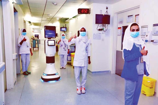 Saudi hospital uses robot medic to treat virus patients