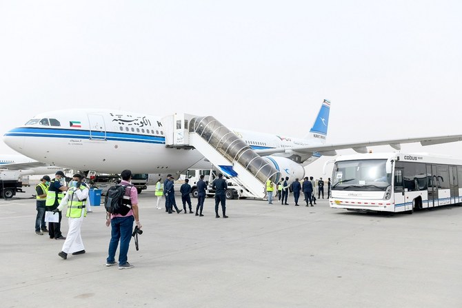 Kuwait operates dozens of flights to repatriate nationals