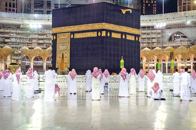 Safe prayers: Makkah promotes social distancing for worshippers