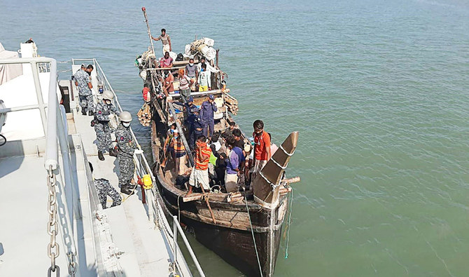 ‘Rohingya island’ gets first batch of refugees as Dhaka closes doors