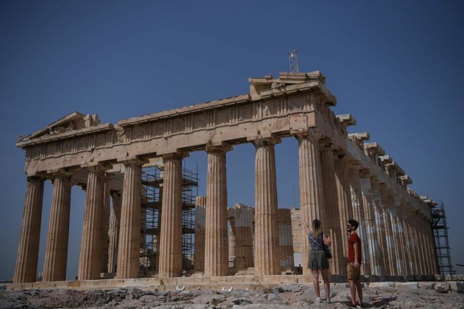 Acropolis in Athens reopens after virus shutdown