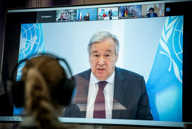 UN chief renews call for global cease-fire to tackle coronavirus