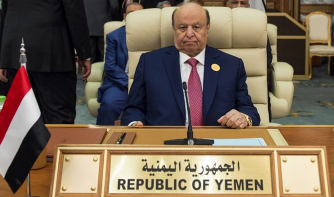 Hadi vows to thwart attempts to divide Yemen