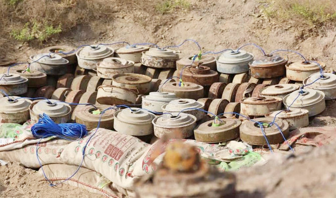 Saudi Arabia’s Masam project clears 1,112 Houthi mines in one week