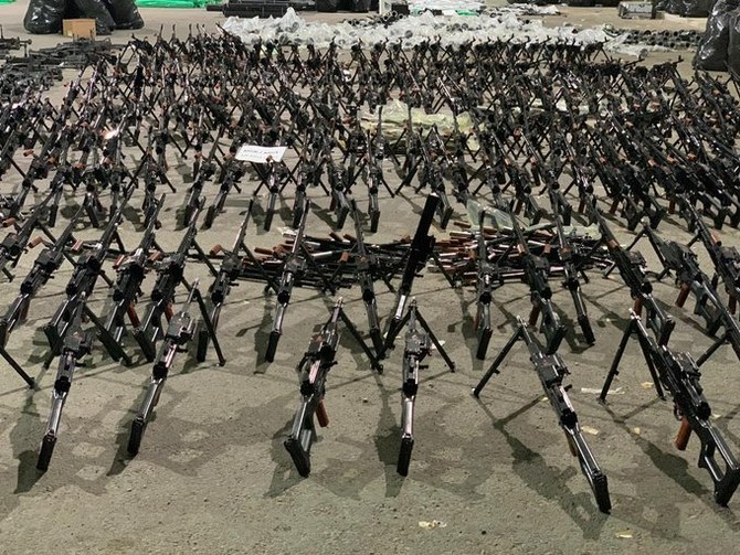 Arab Coalition seizes 2 Iranian weapon shipments heading to Houthis in Yemen
